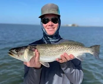 Speckled Trout / Spotted Seatrout fishing in Corpus Christi, Texas