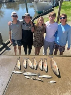 Fishing in Bon Secour, Alabama