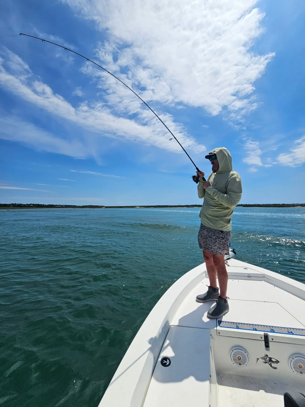Fishing in Hampstead, North Carolina