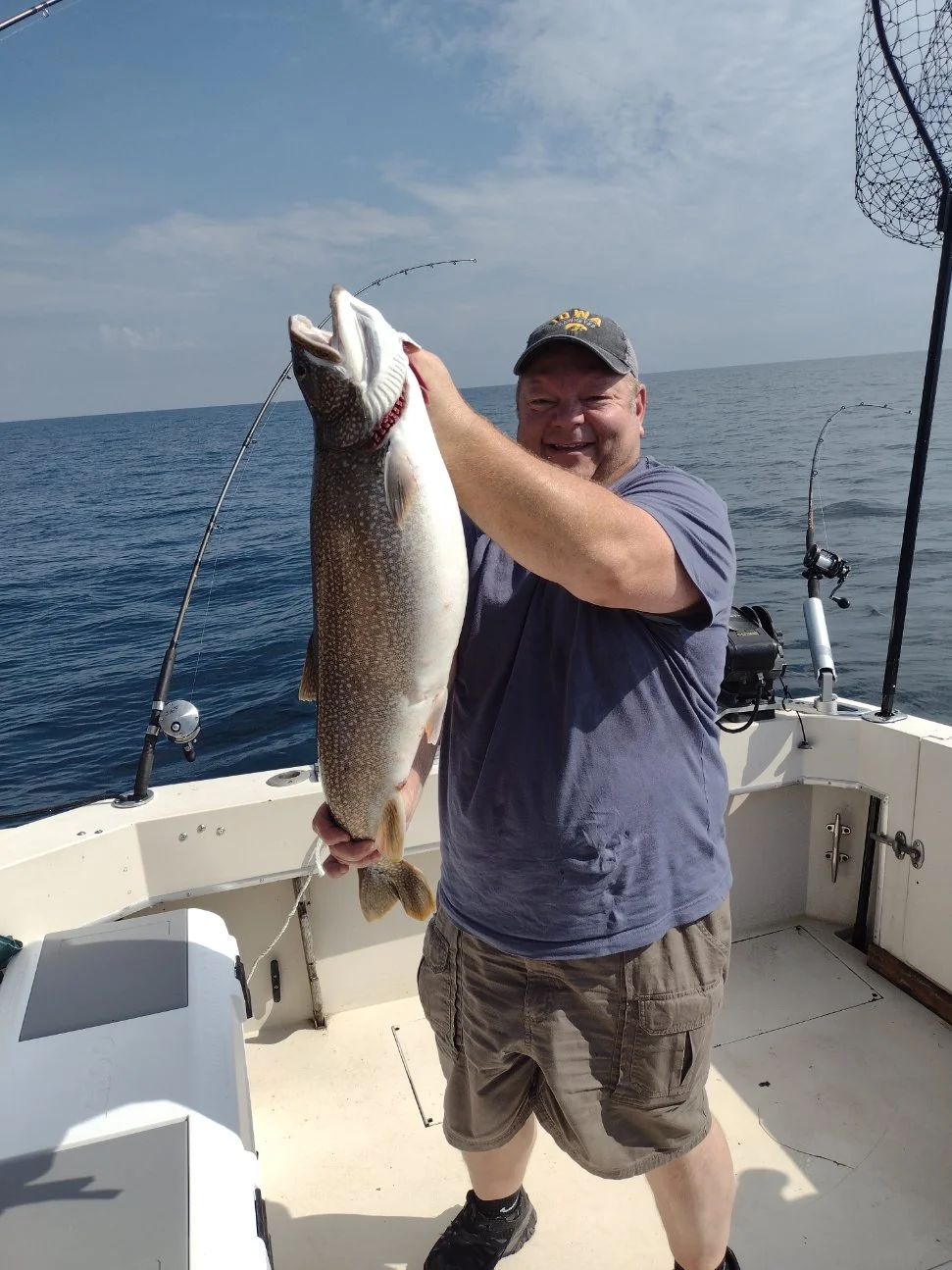 Coho Salmon fishing in Kenosha, Wisconsin