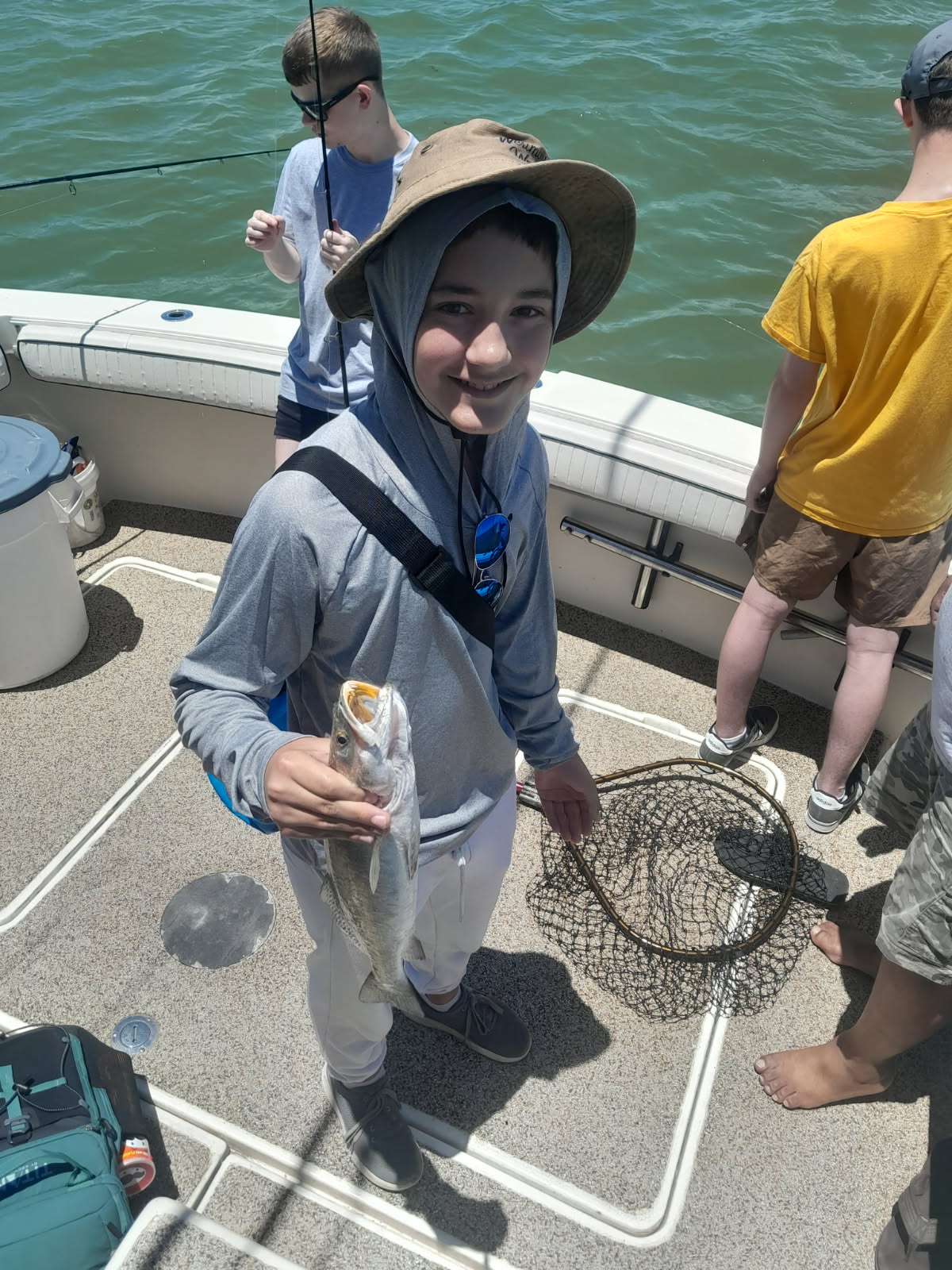 Fishing in Galveston, Texas