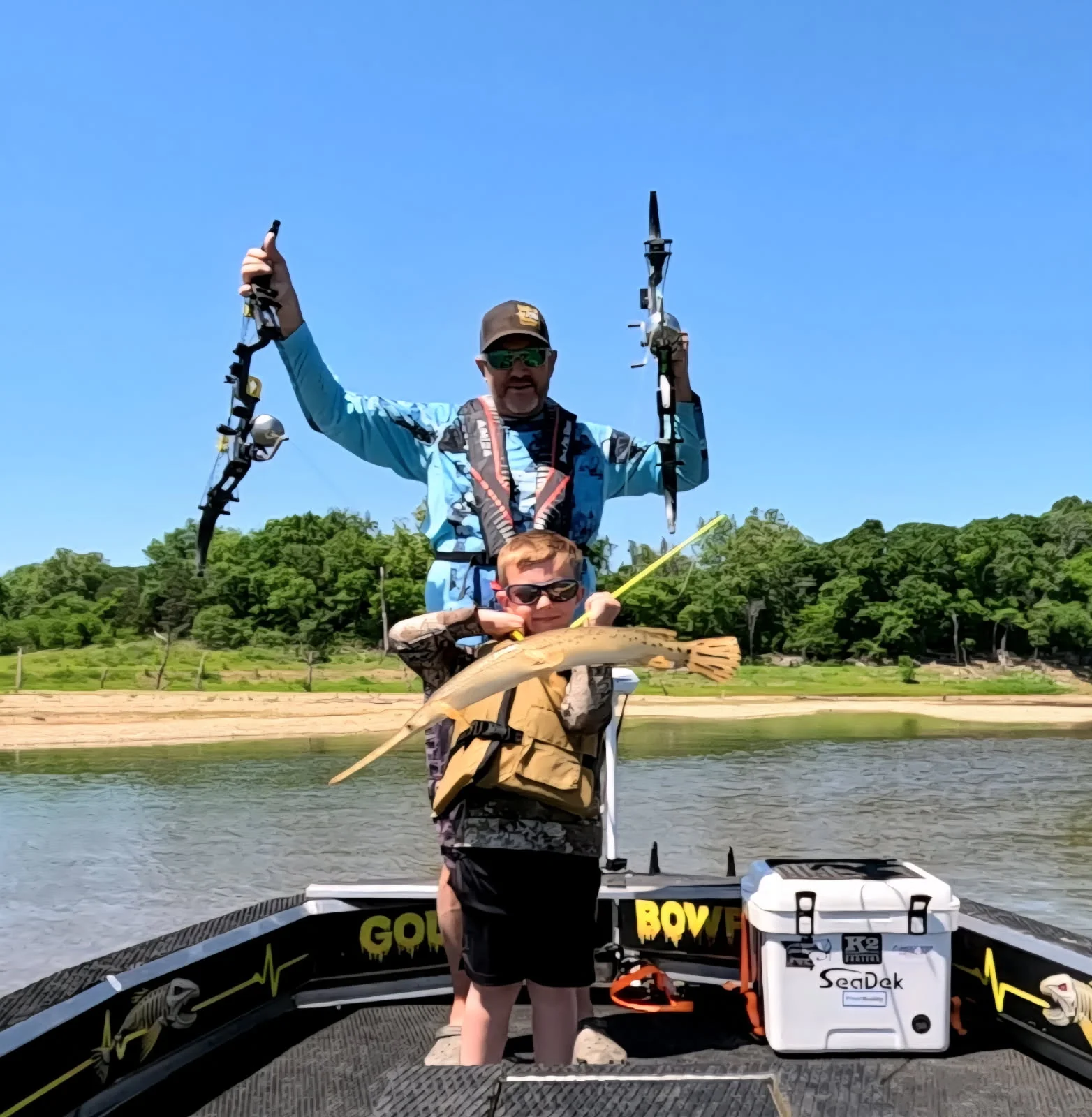 Fishing in Powersite, Missouri