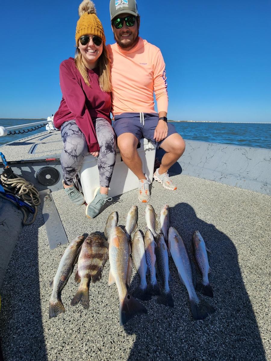 Redfish Fishing in Galveston, Texas