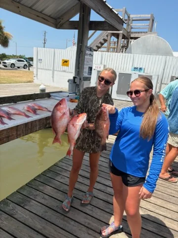Fishing in Dauphin Island, Alabama