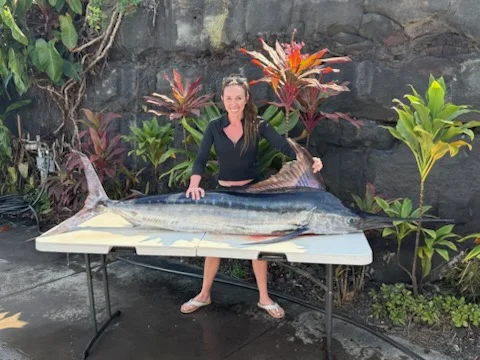 Fishing in Kailua-Kona, Hawaii