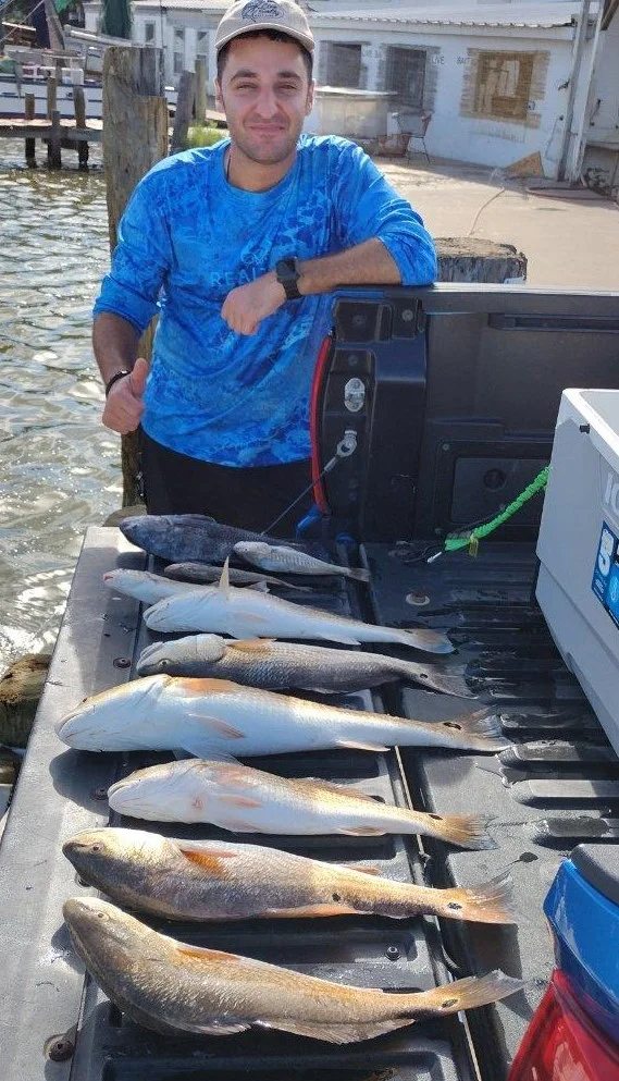 Redfish, Speckled Trout / Spotted Seatrout fishing in Dickinson, Texas