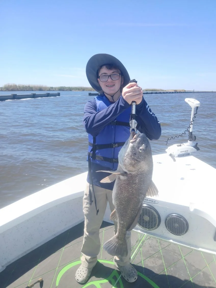 Fishing in Lafitte, Louisiana