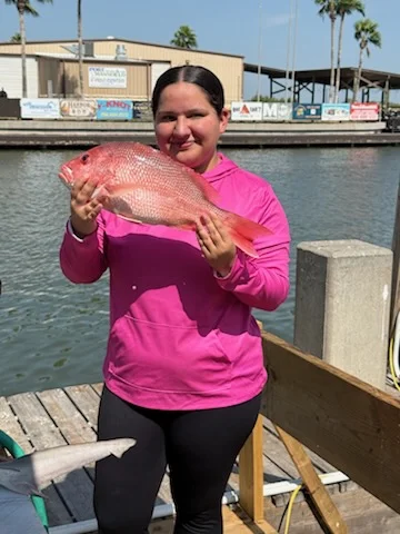 Fishing in Port Mansfield, Texas