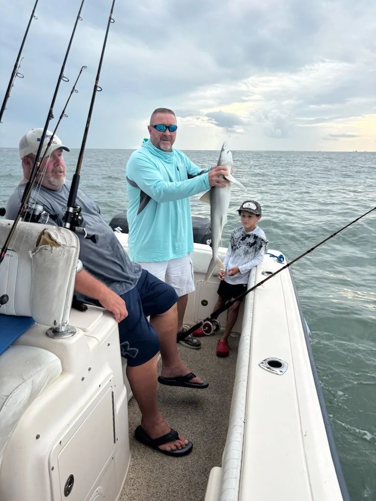 Fishing in Galveston, Texas