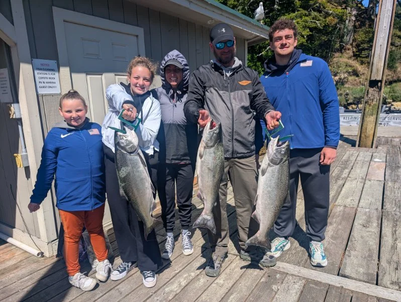 Fishing in Lincoln City, Oregon