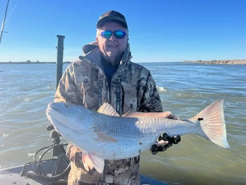 Fishing in Port O'Connor, Texas