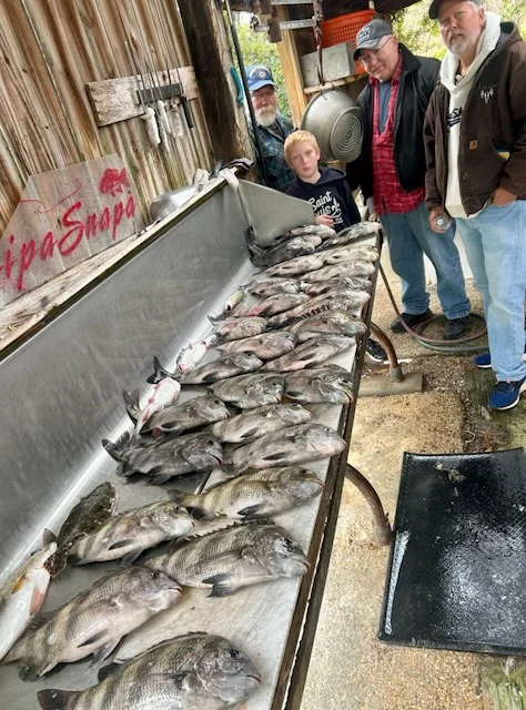 Fishing in D'Iberville, Mississippi