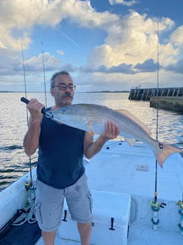 Redfish fishing in St. Augustine, Florida