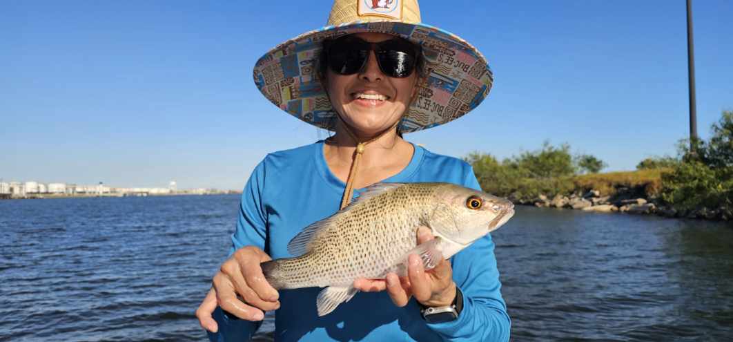 Fishing in Port Isabel, Texas