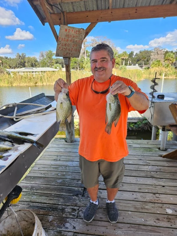 Fishing in Lake Panasoffkee, Florida