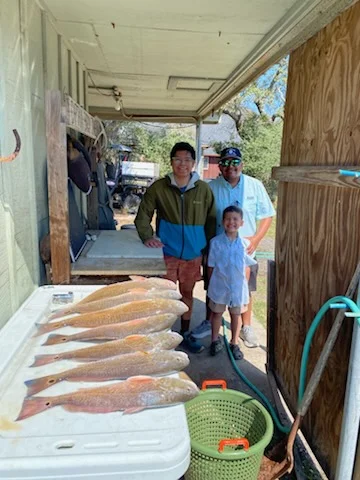 Fishing in Rockport, Texas