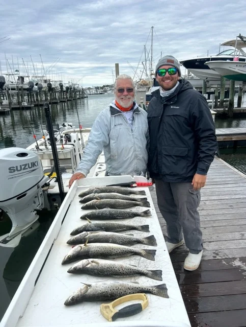 Fishing in Beaufort, North Carolina