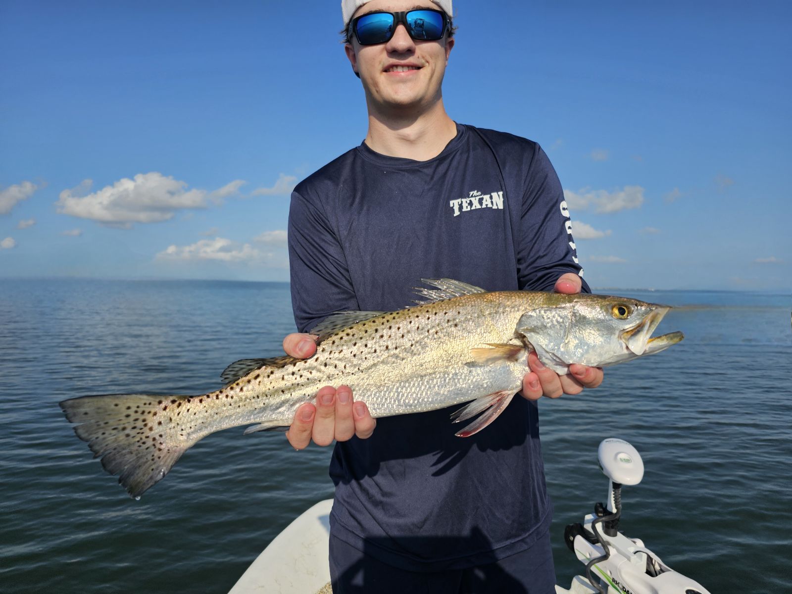 Fishing in Port O'Connor, Texas