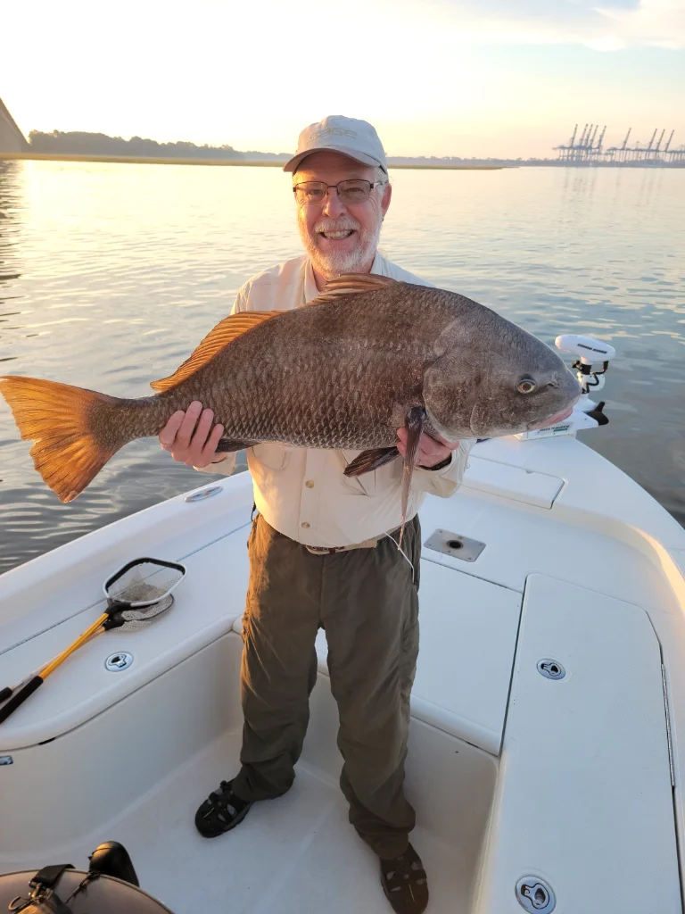 Black Drum Fishing in Mount Pleasant, South Carolina