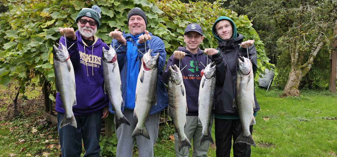 Fishing in Montesano, Washington