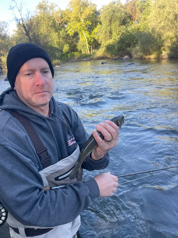 Fishing in Hume, California