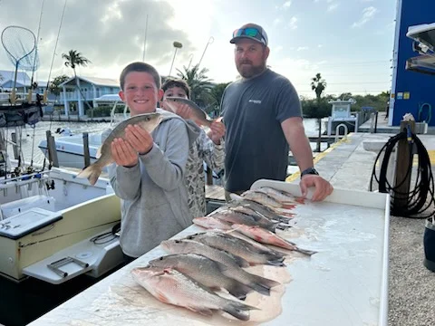 Fishing in Big Pine Key, Florida