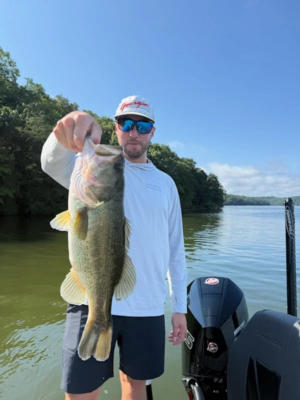 Fishing in Salisbury, North Carolina