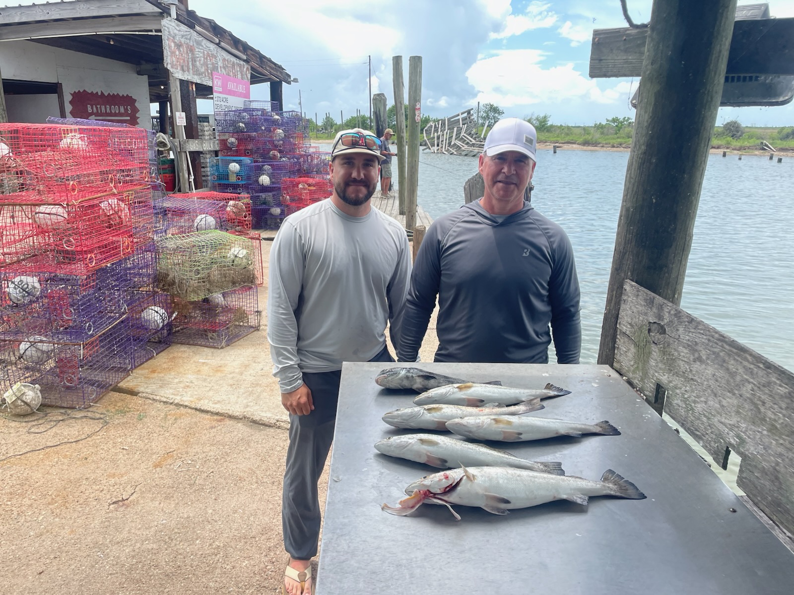 Fishing in Galveston, Texas