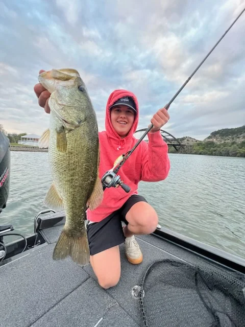 Largemouth Bass Fishing in Austin, Texas