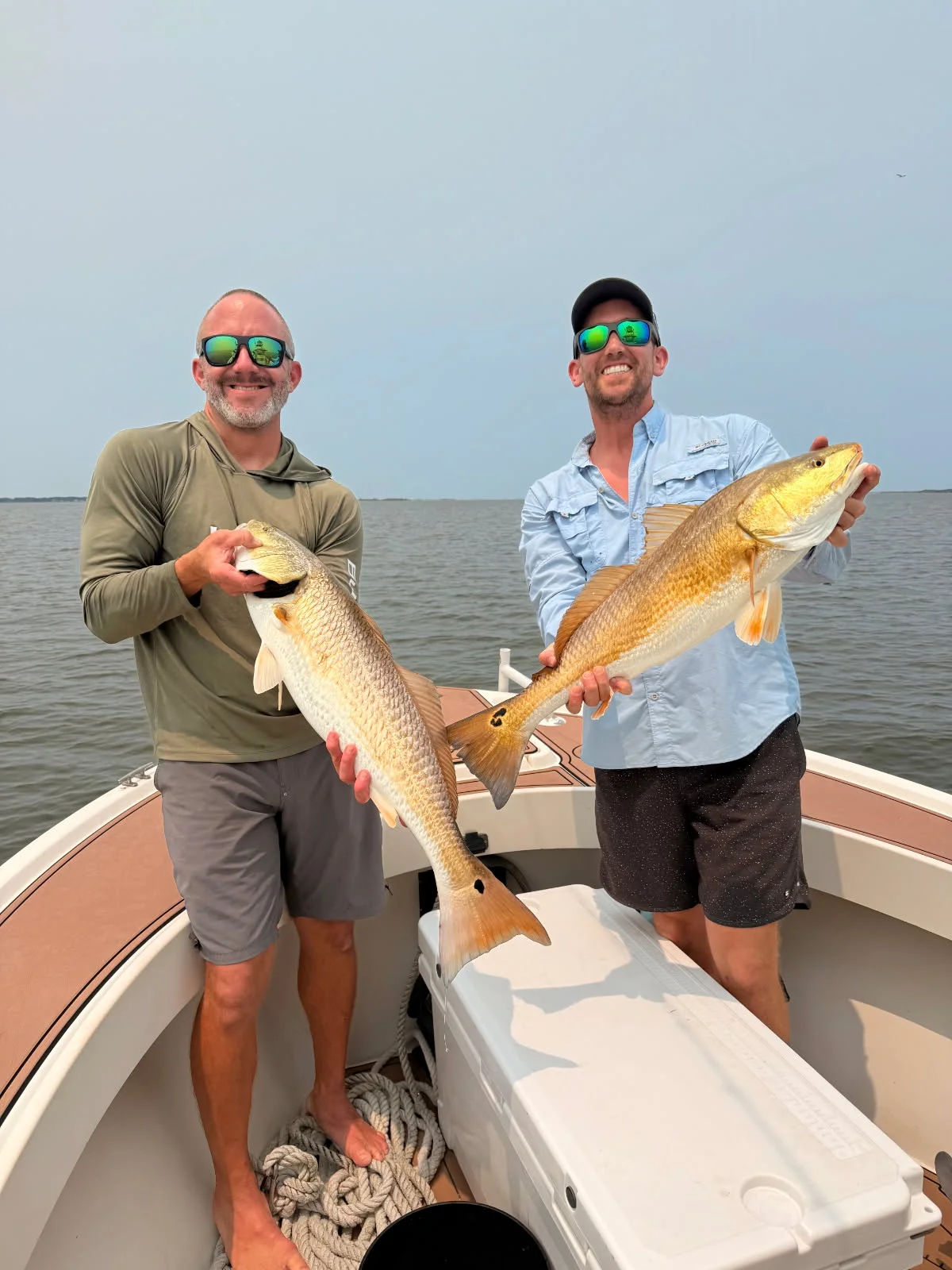 Fishing in Wanchese, North Carolina