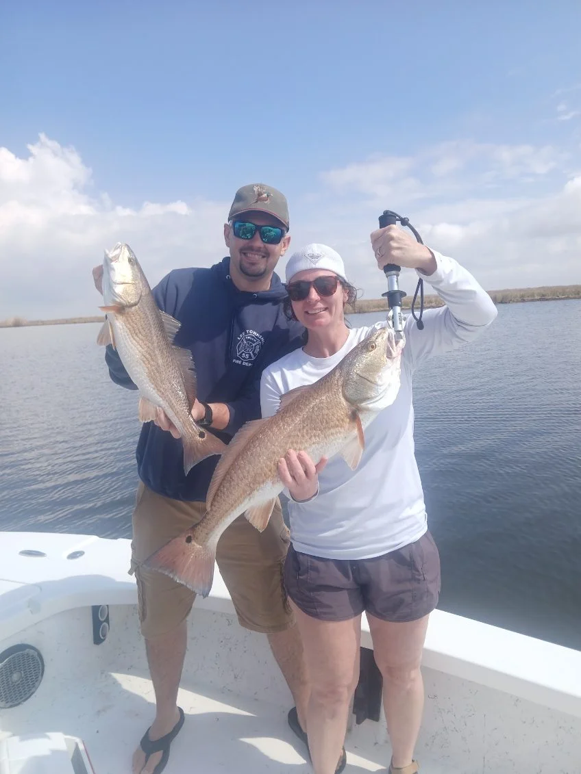 Fishing in Lafitte, Louisiana