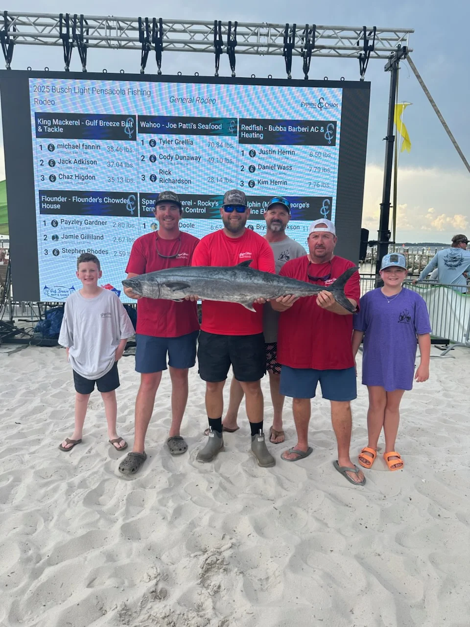 Fishing in Destin, Florida