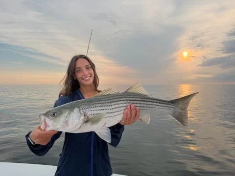 Fishing in Dennis, Massachusetts