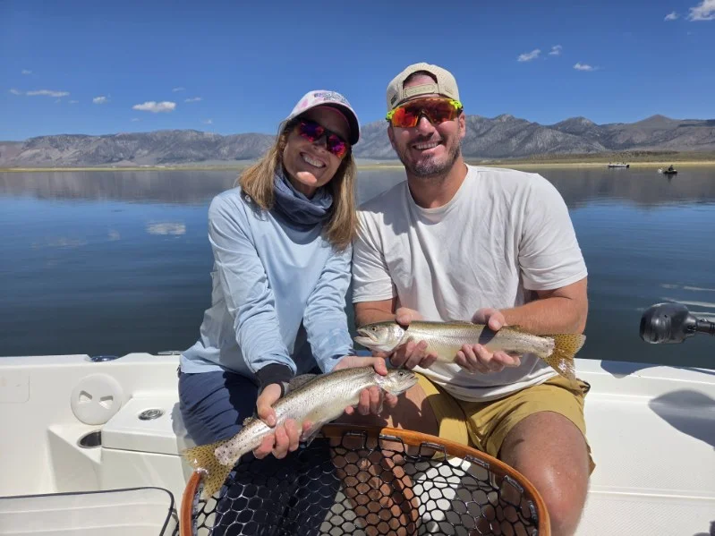 Fishing in Mammoth Lakes, California