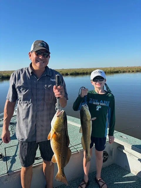 Fishing in Delacroix, Louisiana