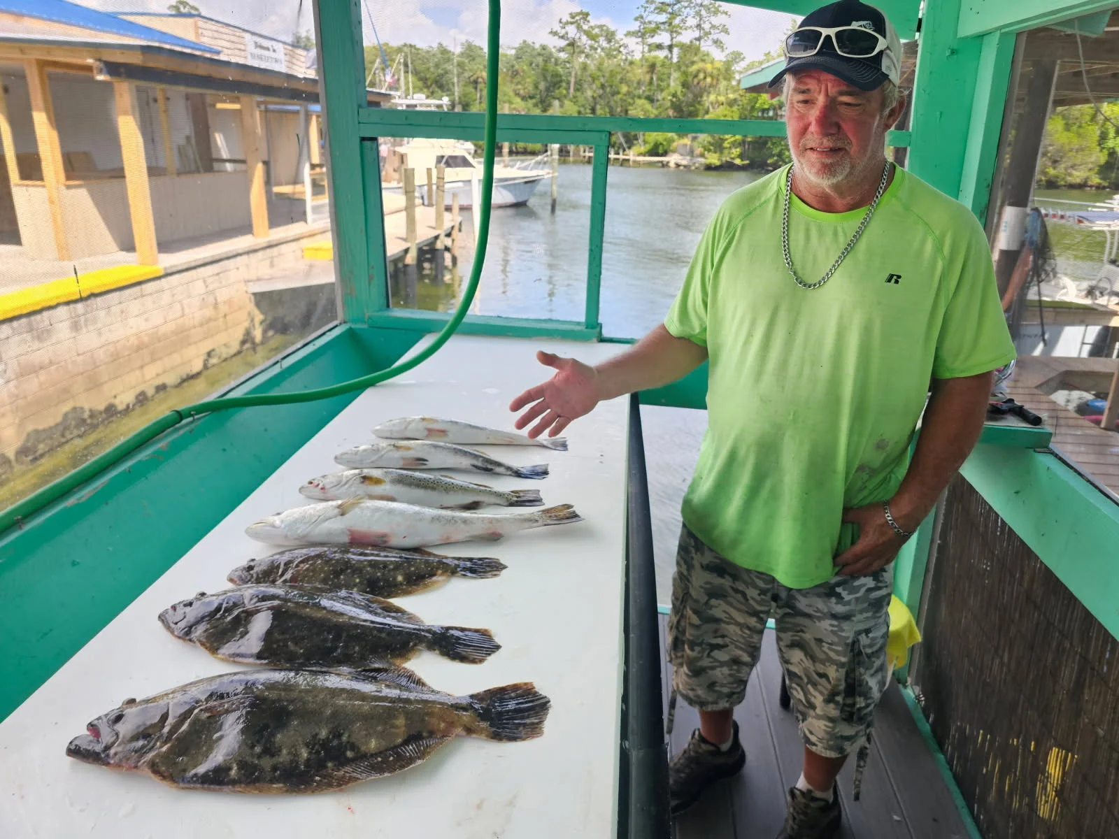 Fishing in Yankeetown, Florida