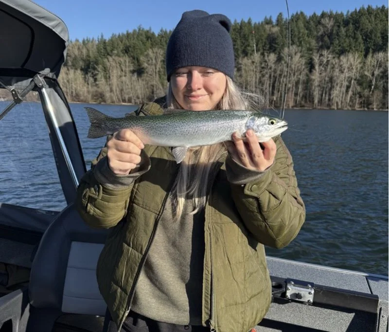 Fishing in Lake Stevens, Washington