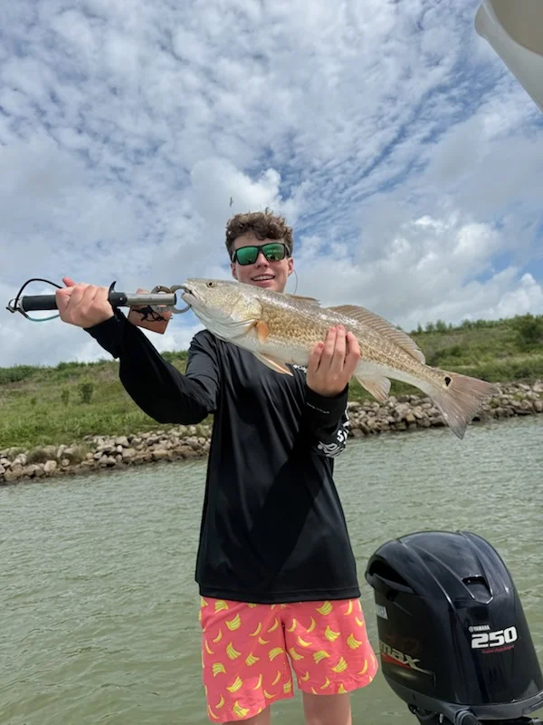 Fishing in Galveston, Texas