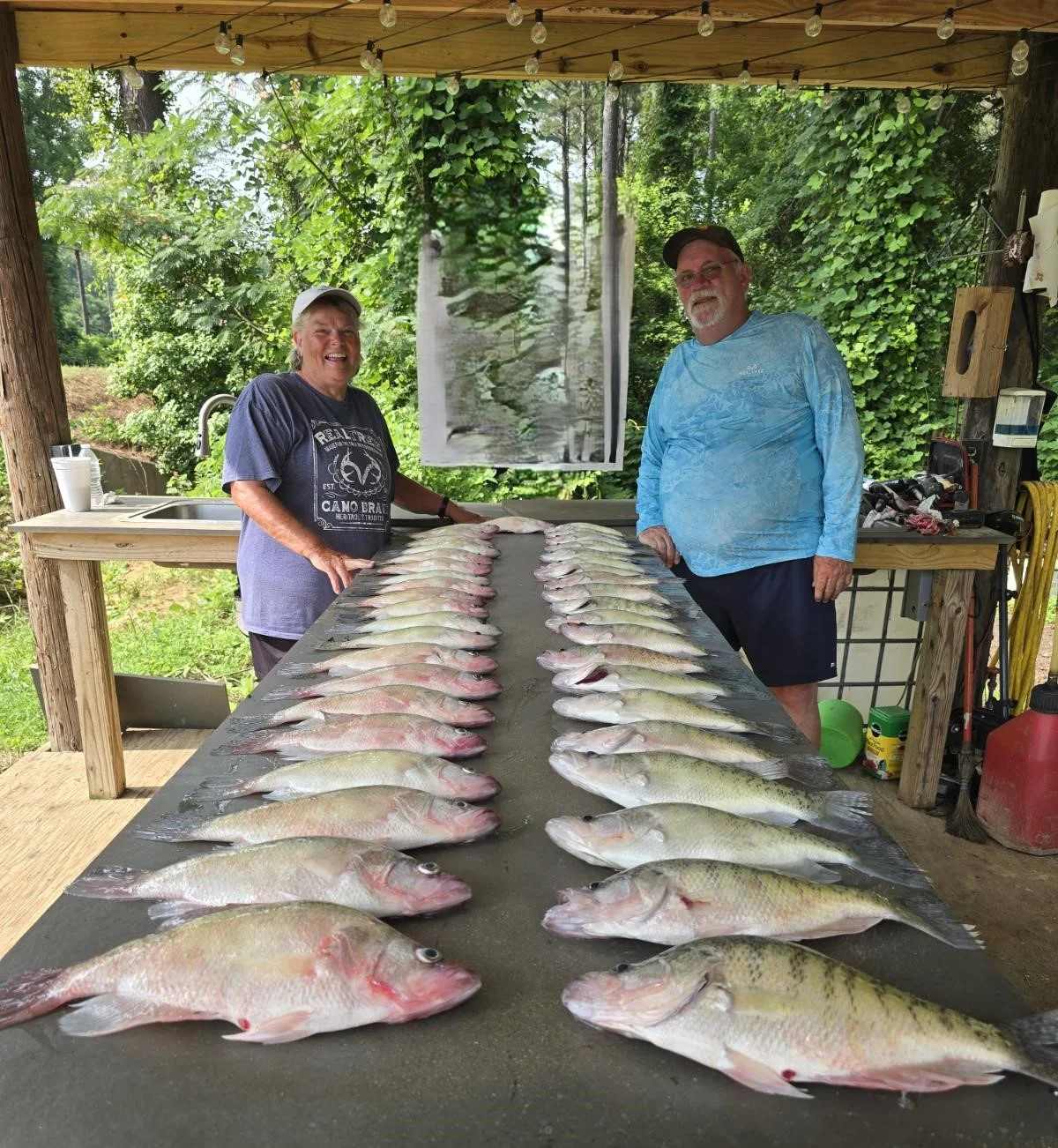 Fishing in Grenada, Mississippi