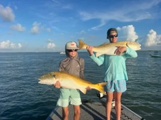 Fishing in Port O'Connor, Texas
