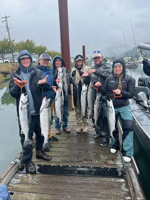 Fishing in Garibaldi, Oregon