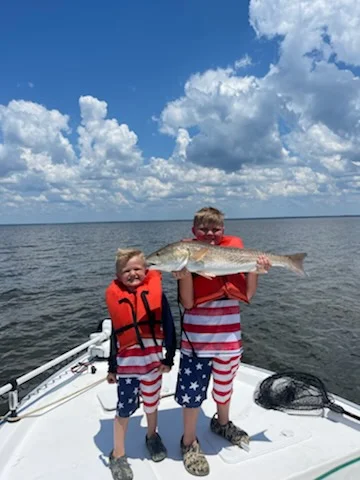 Redfish fishing in Santa Rosa Beach, Florida