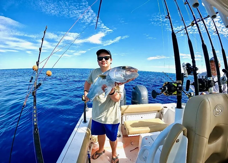 Cobia fishing in Wilmington, North Carolina