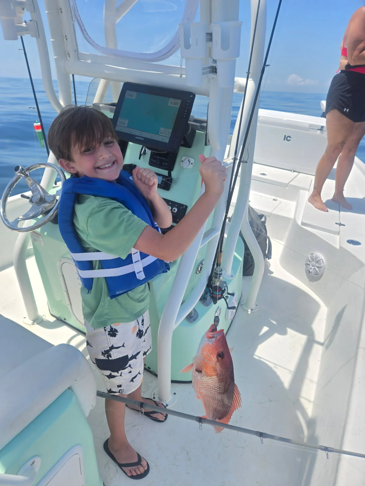 Fishing in Fort Morgan, Alabama