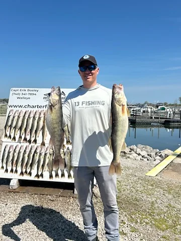 Fishing in Lakeside Marblehead, Ohio