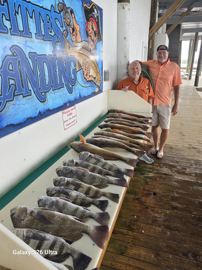 Fishing in Port O'Connor, Texas