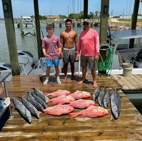Blackfin Tuna, Red Snapper Fishing in Freeport, Texas