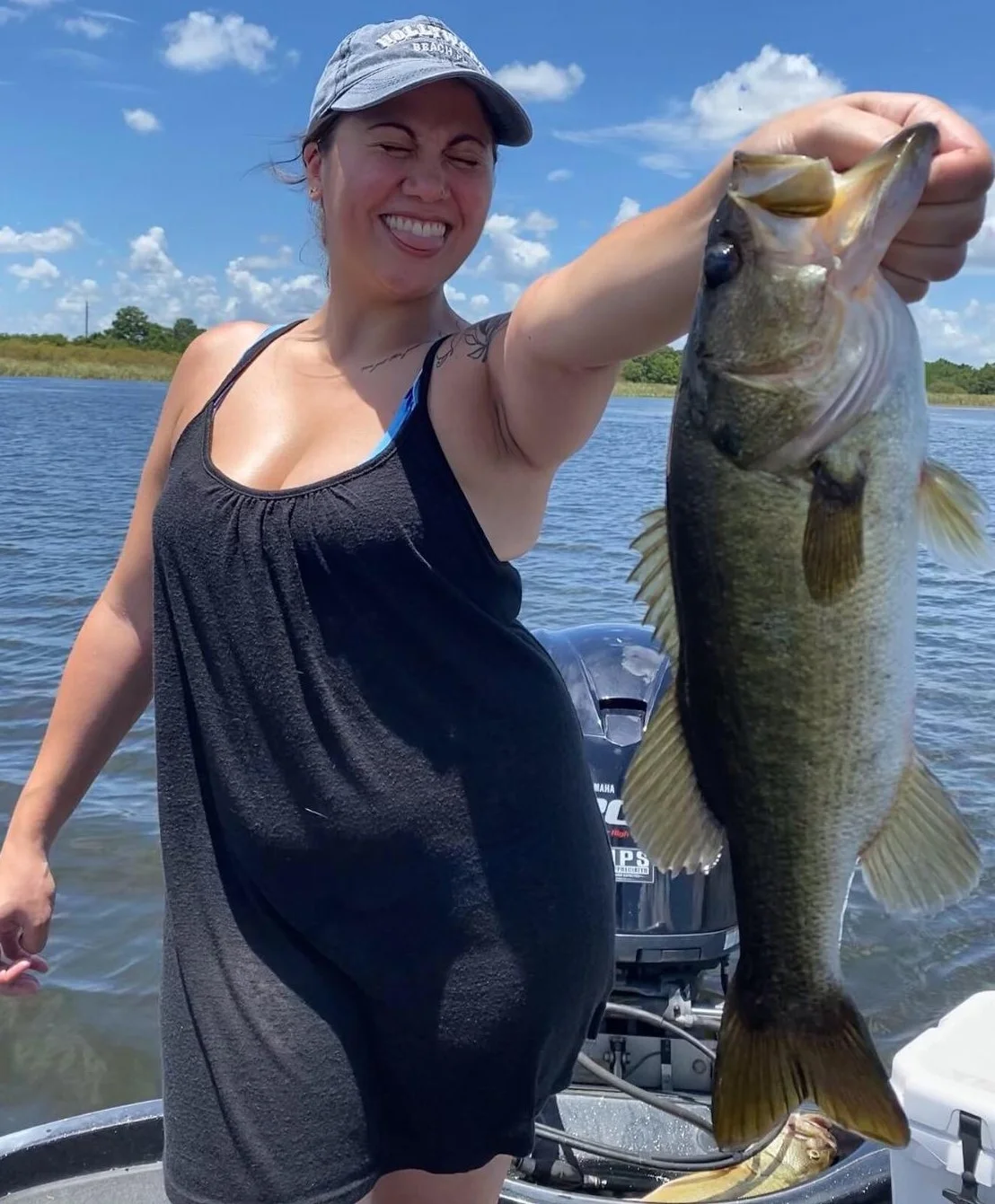 Largemouth Bass fishing in Kissimmee, Florida