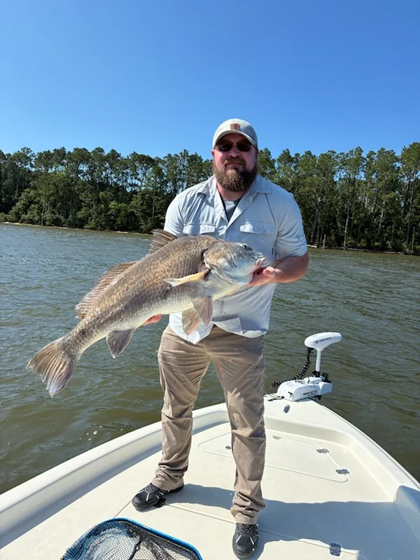 Fishing in Bon Secour, Alabama