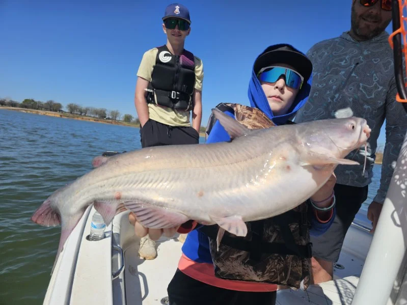 Fishing in Kingston, Oklahoma